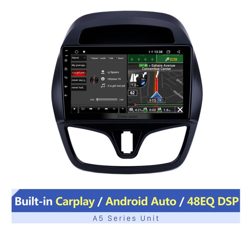 Pantalla Daewoo Matiz 2+32 Carplay 2015+ Estereo Android 14 Foto 3
