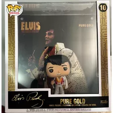 Funko Pop! Albums-elvis Presley-pure Gold-caja Protectora