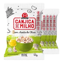 Kit 10 Okoshi Canjica De Milho Com Azeite De Oliva 40gr