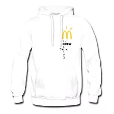 Sudadera Con Gorro Travis Scott X Mcdonald's Crew Logo