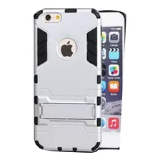 Case Touch Armor Ironman Plateado iPhone 5 / 5s / Se