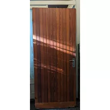 Puerta Zaguán Madera Pinotea