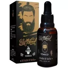 Tónico Activador Crecimiento De Barba Old School Aceite