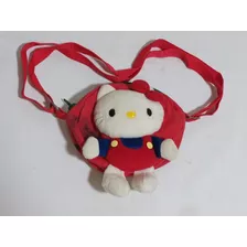 Pelúcia Sanrio Hello Kitty Bolsa Tiracolo 19x17cm Original