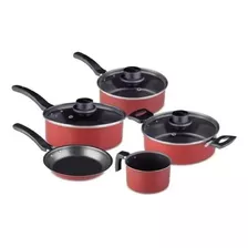 Conjunto De Panelas 5 Peças Antiaderente Cozinha Perfect