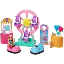 Barbie Boneca Chelsea Parque De Diversões - Mattel - Full