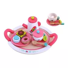 Set De Te Piezas Madera Tooky Toy Ft731