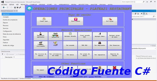 Codigo Fuente Software Sistema Restaurant Pos C# Pedido Mesa