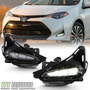 Par Faros Niebla Negro Led Toyota Corolla Ce 2014 1.8l