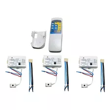 1 Transmissor + 3 Receptores Para Ventilador Teto 