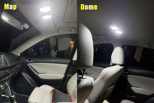 Kit De Luz Interior Led Cx5 De 9 Piezas Para Mazda Cx-5 2013 Foto 4