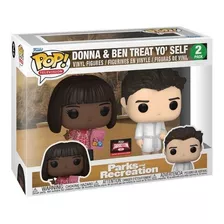 Funko Pop Donna & Ben Treat Yo' Self 2pack Targetcon Sticker