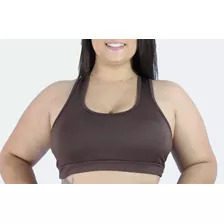 Top Basico Nadador Plus Size Em Suplex/ Wolfox