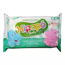 Toalhinha Umedecida Infantil Aloe Vera Hipopó Baby