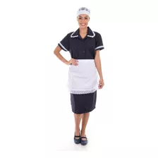 Vestido Uniforme Copeira Faxineira Doméstica