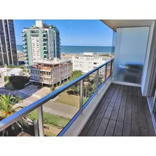 Alquiler - Hermoso Apartamento De 1 Dormitorio Y Medio A Una Cuadra Del Mar - Punta Del Este