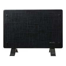 Panel Calefactor Vitroceramico Vitroconvector Estufa Axel Ot Color Negro