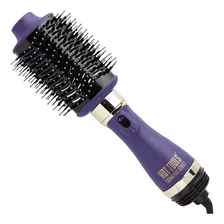 Cepillo Secador Hot Tools Salon One Step Oval Voluminizador Color Morado