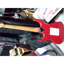 Axl Guitarra Electrica 6 Cuerdas Exquisita Roja