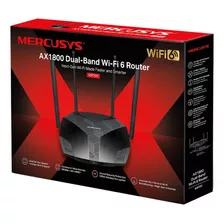 Router Mercusys Wifi 6 De Doble Banda Ax1800