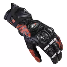 Guantes Deportivos Ls2 Feng 100% Piel Rojo Certificado