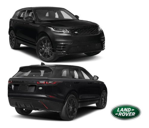 Tapetes 4pz Charola 3d Logo Range Rover Velar 2018 A 2023 Foto 5