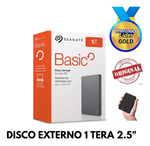 Disco Externo Seagate/toshiba 1b,2tb,4b,usb 3.2+nuevo+factur