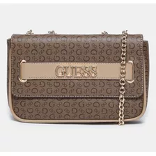 Bolsa Guess Noelle Crossbody Camera De Piel 100% Original