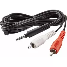 Cable Diskman 3.5 Macho A 2 Rca 1.8 Metros Economico