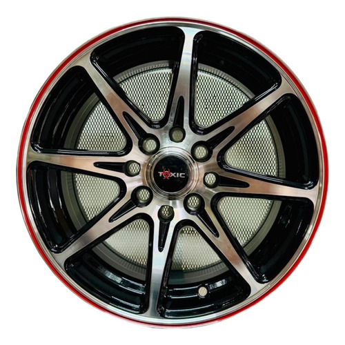 Rines 14x6 4-108 Y 4-100 Rojos Peugeot Ford Ikon Ka Msi Foto 2