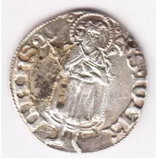 Moneda Florencia Medieval 1 Grosso 1500 Dc Fantasía (c85)