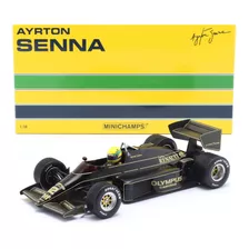 Minichamps F1 1/18 Lotus 97t Gp Portugal 1985 A. Senna #12