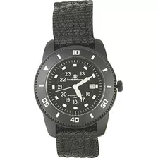 Smith Reloj De Hombre Wesson Sww5982 Commando Black Nylon St