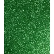 5 Pacotes De Placas De E.v.a 60x40 C/05 Un. Glitter Verde