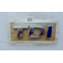 Emblema Parrilla Tdi Vw Jetta A3/mk3 Original Usado 