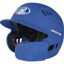 Casco De Bateo De Béisbol Y Softbol Rawlings Senior Royal