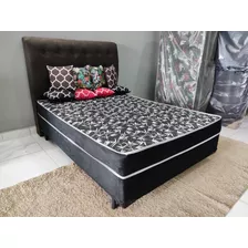 Cama Box Casal Conjugada 