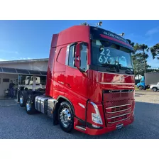 Volvo Fh 460 Ec Cab. Globetrotter 6x2 Ano 2022 Susp. Mola 