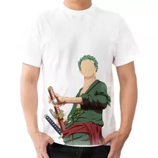Camisa Camiseta Personalziada One Pice Anime Zoro 7