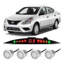 Sensor De Estacionamento Ré Visor Slim Nissan Versa Todos