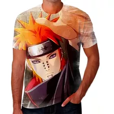 Camiseta Camisa Pain Akatsuki Naruto Anime Envio Rápido 008