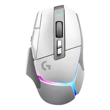 Mouse Gamer De Juego Inalámbrico Recargable Logitech G Serie G G502 X Plus White