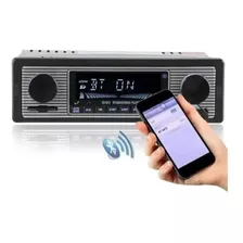 Radio Vintage Retro Usb Bluetooth Carro Fusca Opala Antigo 