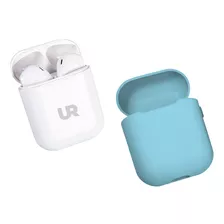 Audífonos Inalámbricos Urbanpods True Wireless Funda Celeste