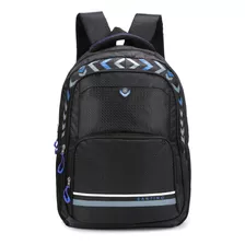 Mochila Notebook Masculina Feminina Nova York Santino Preta