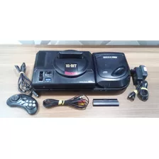 Sega Cd + Mega Drive 16 Bits Japones Completo Leia O Anuncio