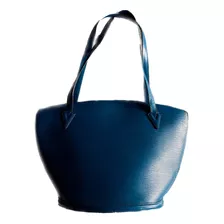 Louis Vuitton Bolsa De Hombro M52265 Shopping Blue Epi