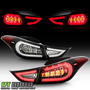 Par Micas Negro Led Hyundai Elantra Coupe Gls 2014 2.0l