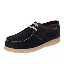 Sapato London Style Estilo Clarks Retrô Solado Em Crepe 