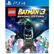 Jogo Lego Batman 3 Beyond Gotham Ps4 Playstation 4 Física